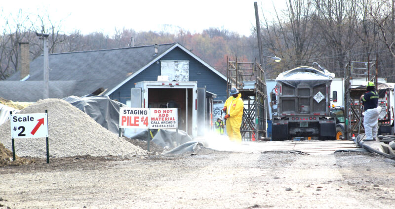 Work on first tracks almost complete